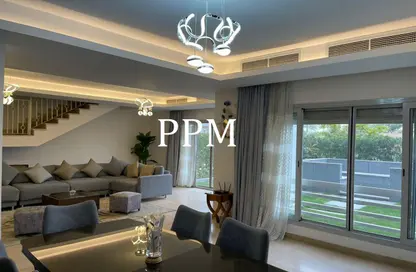 Duplex - 4 Bedrooms - 4 Bathrooms for rent in Cairo Festival City - North Investors Area - New Cairo City - Cairo