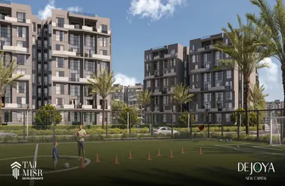 Apartment - 2 Bedrooms - 2 Bathrooms for sale in DeJoya 4 - New Capital City - Cairo