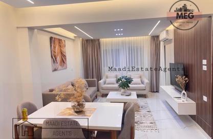 Apartment - 2 Bedrooms - 2 Bathrooms for rent in Street 201 - Degla - Hay El Maadi - Cairo