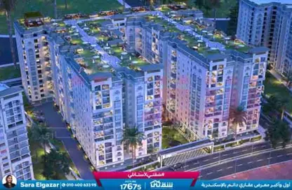 شقة - 3 غرف نوم - 2 حمامات للبيع في مروج - سموحة - حي شرق - الاسكندرية