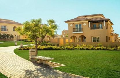 Townhouse - 2 Bedrooms - 3 Bathrooms for rent in Garden Residence - Hyde Park - New Cairo City - Cairo