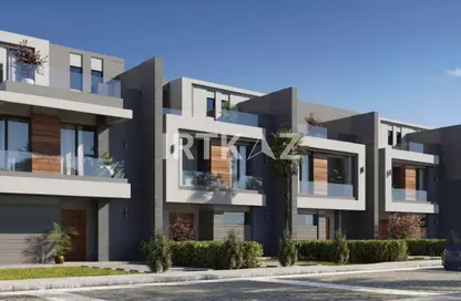 منزل مزدوج - 7 غرف نوم - 5 حمامات للبيع في الباتيو 1 - المستثمرين الشمالية - مدينة القاهرة الجديدة - القاهرة