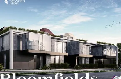 منزل مزدوج - 3 غرف نوم - 2 حمامات للبيع في بلوم فيلدز - كمبوندات مدينة المستقبل - مدينة المستقبل - القاهرة