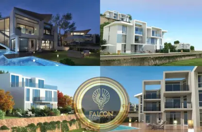 تاون هاوس - 3 غرف نوم - 2 حمامات للبيع في المونت جلاله - العين السخنة - السويس