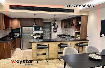 Apartment - 2 Bedrooms - 2 Bathrooms for rent in Lake View - 5th Settlement Compounds - The 5th Settlement - New Cairo City - Cairo
