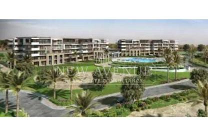 Duplex - 3 Bedrooms - 4 Bathrooms for sale in The Sierras - Uptown Cairo - Mokattam - Cairo