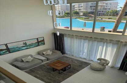 Duplex - 4 Bedrooms - 4 Bathrooms for rent in Marassi - Sidi Abdel Rahman - North Coast