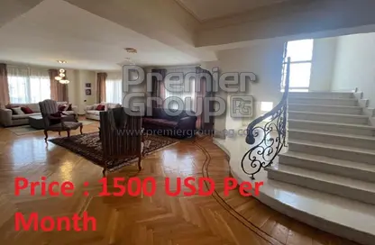 Duplex - 3 Bedrooms - 3 Bathrooms for rent in Sarayat Al Maadi - Hay El Maadi - Cairo