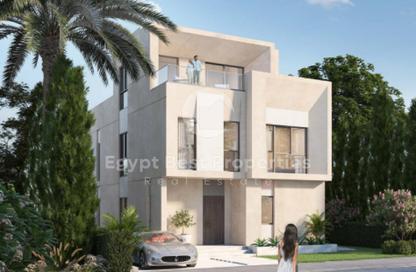 Villa - 4 Bedrooms - 4 Bathrooms for sale in Elan - Cairo Gate - Sheikh Zayed Compounds - Sheikh Zayed City - Giza