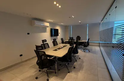 Office Space - Studio - 2 Bathrooms for rent in V90 - North Teseen St. - The 5th Settlement - New Cairo City - Cairo