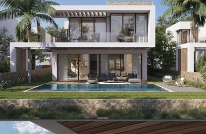 Townhouse - 3 - 3 for sale in Azha North - Ras Al Hekma - North Coast