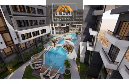 شقة - 2 غرف نوم - 1 حمام للبيع في جراند جيت - منتجعات الغردقة - الغردقة - محافظة البحر الاحمر