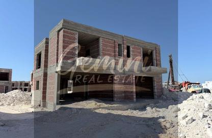 منزل مزدوج - 3 غرف نوم - 2 حمامات للبيع في ازها الساحل الشمالي - راس الحكمة - الساحل الشمالي