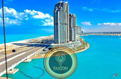 Apartment - 2 Bedrooms - 2 Bathrooms for sale in The Gate Towers - New Alamein City - Al Alamein - North Coast