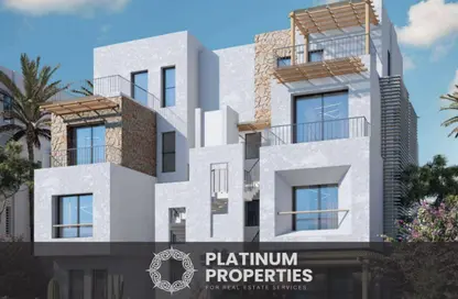 Townhouse - 3 Bedrooms - 3 Bathrooms for sale in Al Masyaf - Ras Al Hekma - North Coast