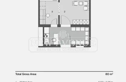 عيادة - 3 غرف نوم - 1 حمام للايجار في نيو جيزة - طريق مصر اسكندرية الصحراوي - مدينة 6 أكتوبر - الجيزة