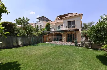 Twin House - 6 Bedrooms - 6 Bathrooms for sale in Al Patio 1 - North Investors Area - New Cairo City - Cairo