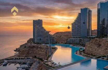 شاليه - غرفة نوم - 1 حمام للبيع في المونت جلاله - العين السخنة - السويس