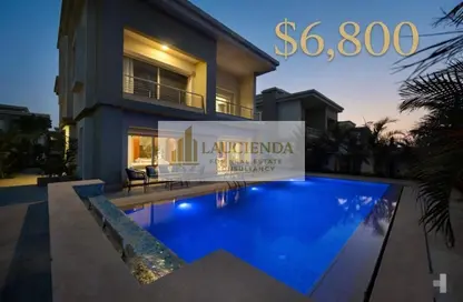 فيلا - 5 غرف نوم - 7 حمامات للايجار في كايرو فيستيفال سيتى - المستثمرين الشمالية - مدينة القاهرة الجديدة - القاهرة