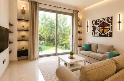 Apartment - 1 Bedroom - 1 Bathroom for rent in Palm Hills Village Gate - South Investors Area - New Cairo City - Cairo