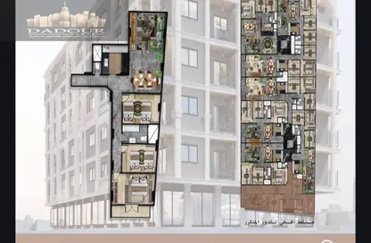 Apartment - 3 Bedrooms - 2 Bathrooms for sale in Gadeela Area - Al Mansoura - Al Daqahlya