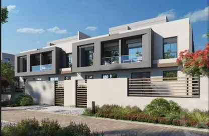 Townhouse - 4 Bedrooms - 4 Bathrooms for sale in Bleu Vert - New Capital Compounds - New Capital City - Cairo