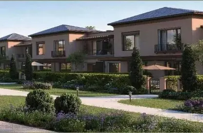 Townhouse - 4 Bedrooms - 4 Bathrooms for sale in Village West - Sheikh Zayed Compounds - Sheikh Zayed City - Giza