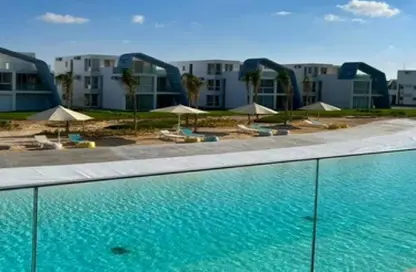 شاليه - 3 غرف نوم - 3 حمامات للبيع في فوكا باي - قسم مرسي مطروح - الساحل الشمالي