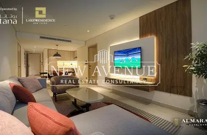 شقة - غرفة نوم - 2 حمامات للبيع في لايك رسيدنس - فيفث سكوير - التجمع الخامس - مدينة القاهرة الجديدة - القاهرة