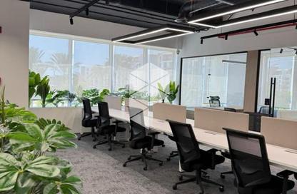 Office Space - Studio - 2 Bathrooms for rent in Eastlane Mall - South Teseen St. - The 5th Settlement - New Cairo City - Cairo