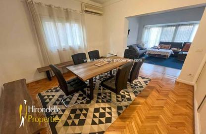 Apartment - 3 Bedrooms - 3 Bathrooms for rent in Ahmed Heshmat St. - Zamalek - Cairo