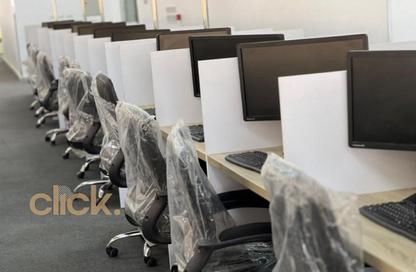 Office Space - Studio - 6 Bathrooms for rent in El Rehab Extension - Al Rehab - New Cairo City - Cairo