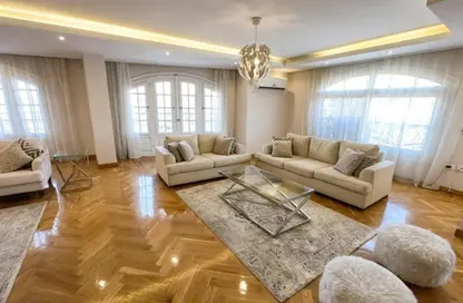 Apartment - 4 Bedrooms - 3 Bathrooms for rent in Sarayat Al Maadi - Hay El Maadi - Cairo Apartment - 4 Bedrooms - 3 Bathrooms for rent in Sarayat Al Maadi - Hay El Maadi - Cairo