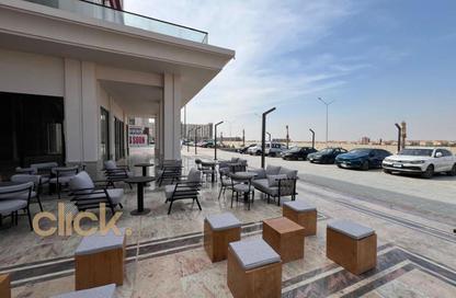 Shop - Studio - 2 Bathrooms for rent in South Teseen St. - The 5th Settlement - New Cairo City - Cairo