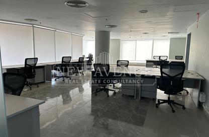 Office Space - Studio - 2 Bathrooms for rent in Swan Lake Residence - 5th Settlement Compounds - The 5th Settlement - New Cairo City - Cairo