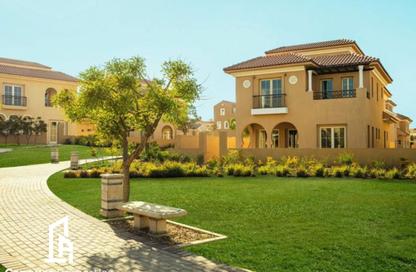 Townhouse - 2 Bedrooms - 3 Bathrooms for sale in Garden Residence - Hyde Park - New Cairo City - Cairo