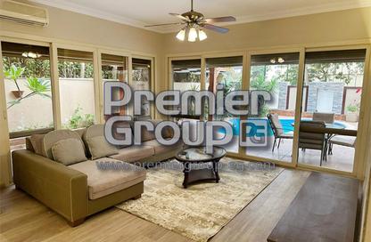 Apartment - 3 Bedrooms - 2 Bathrooms for rent in Katameya Heights - El Katameya Compounds - El Katameya - New Cairo City - Cairo