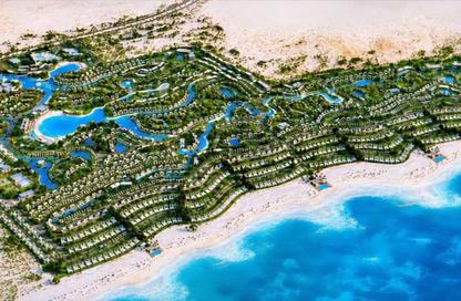 فيلا - 5 غرف نوم - 4 حمامات للبيع في هاسيندا ويست - راس الحكمة - الساحل الشمالي