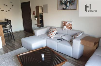 Apartment - 1 Bedroom - 2 Bathrooms for rent in Garden Residence - Hyde Park - New Cairo City - Cairo