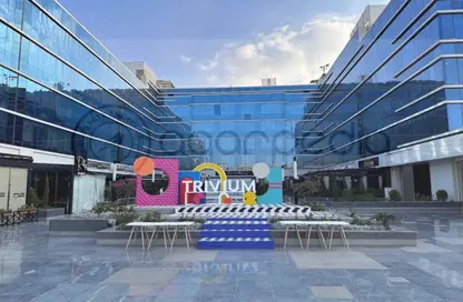 Office Space - 1 Bedroom - 1 Bathroom for rent in Trivium Business Complex - North Teseen St. - The 5th Settlement - New Cairo City - Cairo