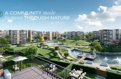 شقة - 3 غرف نوم - 2 حمامات للبيع في جاردن ليكس - كمبوندات 6 أكتوبر - مدينة 6 أكتوبر - الجيزة