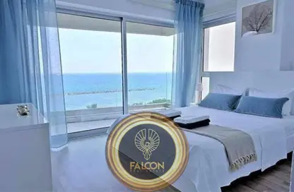 شاليه - غرفة نوم - 1 حمام للبيع في ذا جيت تاورز - مدينة العلمين الجديدة - العلمين - الساحل الشمالي