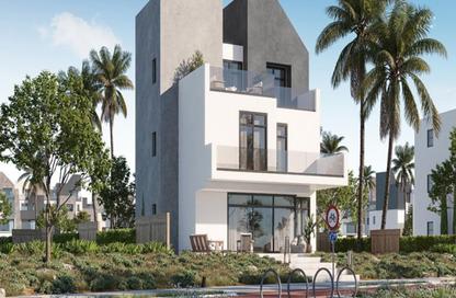 Villa - 6 Bedrooms - 5 Bathrooms for sale in Rivers - New Zayed City - Sheikh Zayed City - Giza