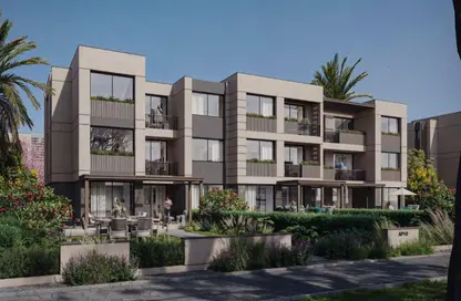 Apartment - 4 Bedrooms - 4 Bathrooms for sale in Hills of one - New Zayed City - Sheikh Zayed City - Giza