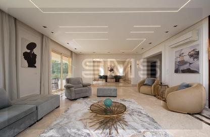 Villa - 4 Bedrooms - 5 Bathrooms for rent in Al Guezira Green Park - South Investors Area - New Cairo City - Cairo