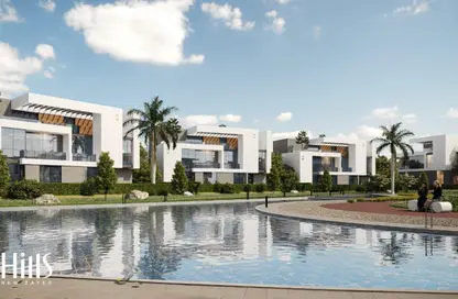 فيلا - 4 غرف نوم - 5 حمامات للبيع في كيو هيلز - مدينة زايد الجديدة - الشيخ زايد - الجيزة