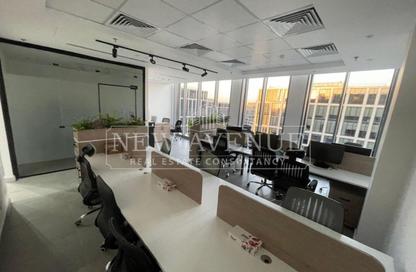 Office Space - Studio - 4 Bathrooms for rent in Cairo Festival City - North Investors Area - New Cairo City - Cairo
