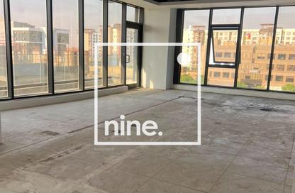Office Space - Studio - 2 Bathrooms for rent in Cairo Business Plaza - North Teseen St. - The 5th Settlement - New Cairo City - Cairo