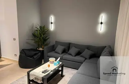 Apartment - 1 Bedroom - 1 Bathroom for rent in Palm Hills Village Gate - South Investors Area - New Cairo City - Cairo