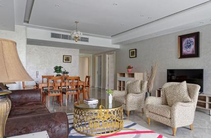 Apartment - 3 Bedrooms - 2 Bathrooms for rent in Lake View Residence - 5th Settlement Compounds - The 5th Settlement - New Cairo City - Cairo